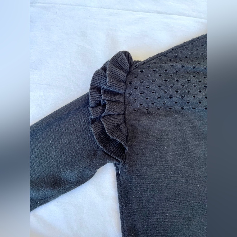 H&M | Frill Detail Mockneck Sweater - Picture 14 of 16